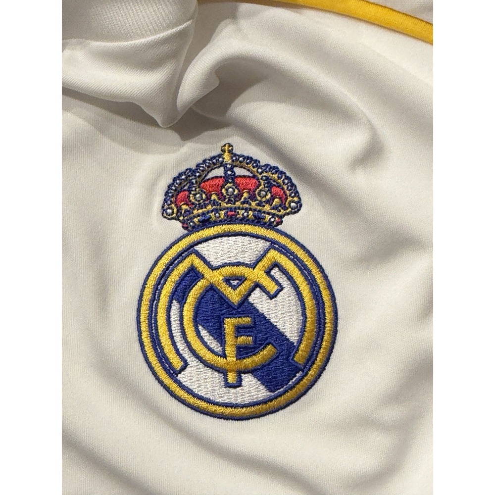 Adidas Real Madrid 24/25 Home Jersey Long Sleeve Mens XL White JN8884 NWT - Picture 11 of 14